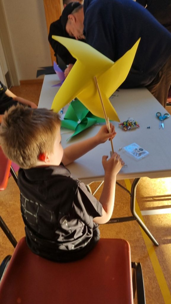 Anchor doing windmill